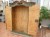 Painted Decorative Pine Cupboard/Wardrobe 1780