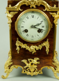 Tortoiseshell mantel Clock c.1890