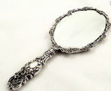 Silver Hand Mirror