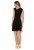 VERSUS VERSACE Rochie neagra din jerseu